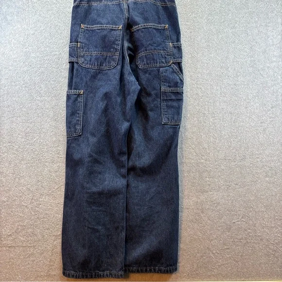 CARHARTT ICONIC 2007 OVERALLS BLUE DENIM 100% COTTON WR007 HDK WOMENS SZ 2X28 - Picture 10 of 10
